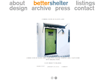 Tablet Screenshot of bettershelter.com